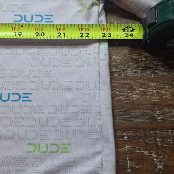 Waggle Polo Golf Shirt DUDE Wipes Men's Multicolor Size XL Polyester Spandex - Picture 5 of 6